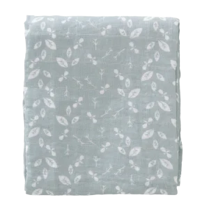 Swaddle 1x leafs (blue)