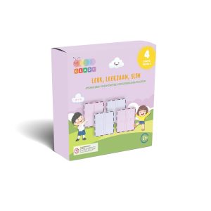 Gladi Tiles – Educatief Magnetisch Speelgoed – Pastel – Grote Tegels 4 stuks