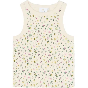 The New | Summer rib top | Gardenia