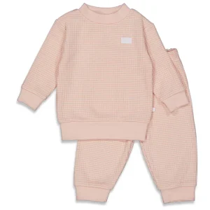Feetje | Wafelpyjama | Oudroze