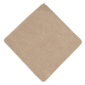 Badcape – Badstof – 100x100cm – Biscuit