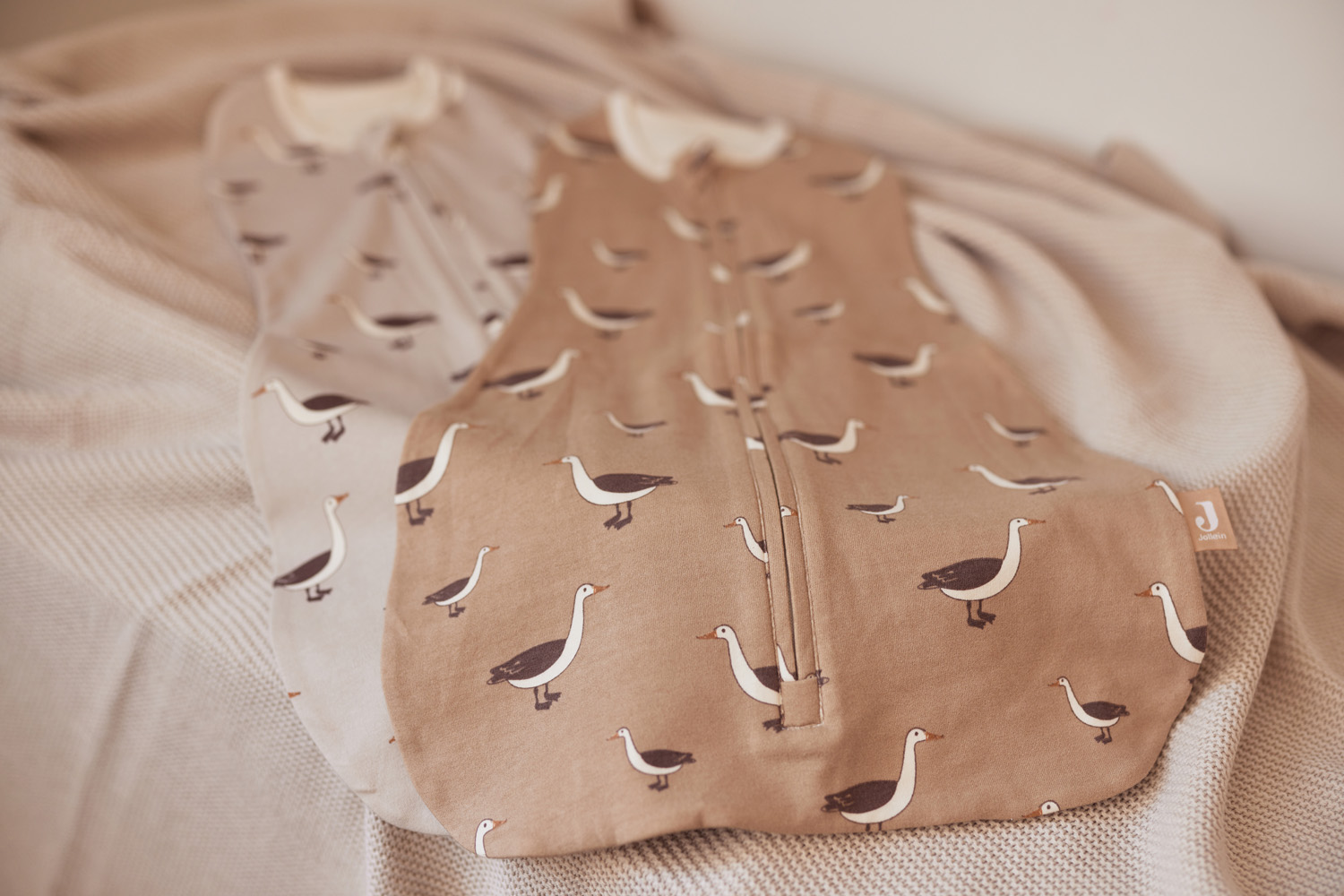 Newborn Slaapzak – Goose – Nougat – 0-3 maanden - Afbeelding 8