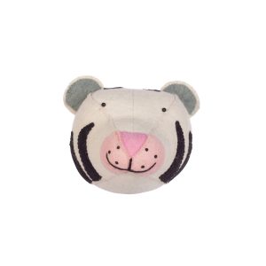Wanddecoratie – Masker – Vilt – Tijger