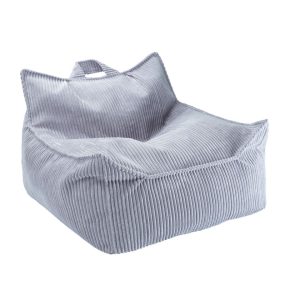 Kinderfauteuil – Beanbag Chair – Corduroy – Blueberry Blue