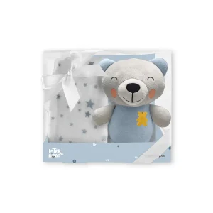 Interbaby Deken met knuffel beer