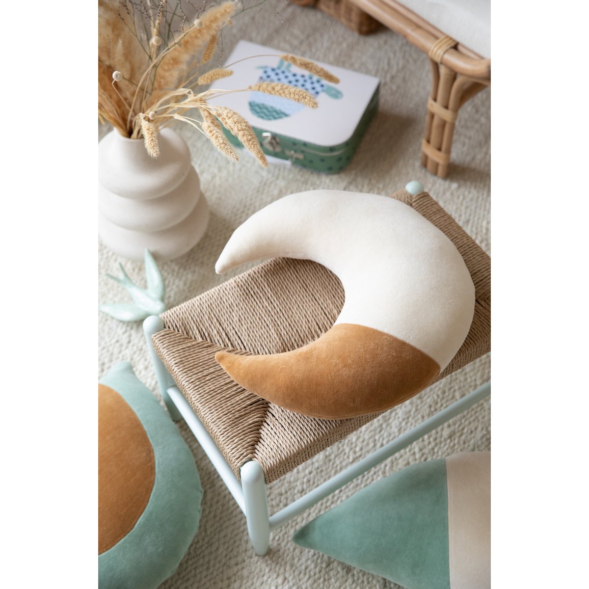 Sierkussen – Moon – Caramel - Afbeelding 3