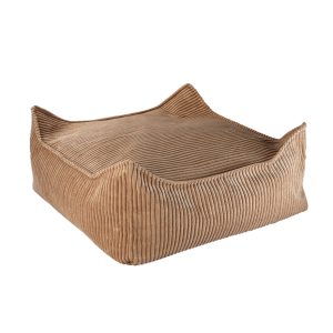 Ottomaan Vierkant – Corduroy – Toffee